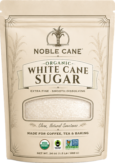 Organic White Cane Sugar - Extra Fine